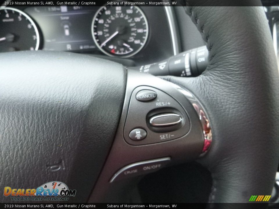 2019 Nissan Murano SL AWD Steering Wheel Photo #19