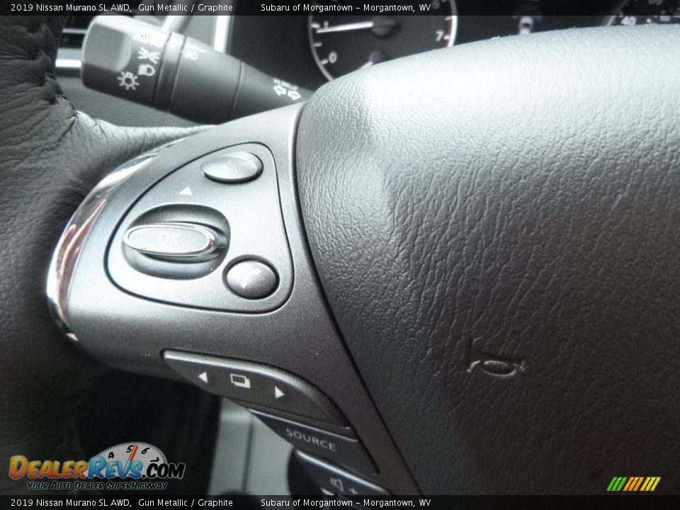 2019 Nissan Murano SL AWD Steering Wheel Photo #20