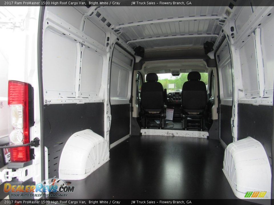 2017 Ram ProMaster 1500 High Roof Cargo Van Bright White / Gray Photo #11