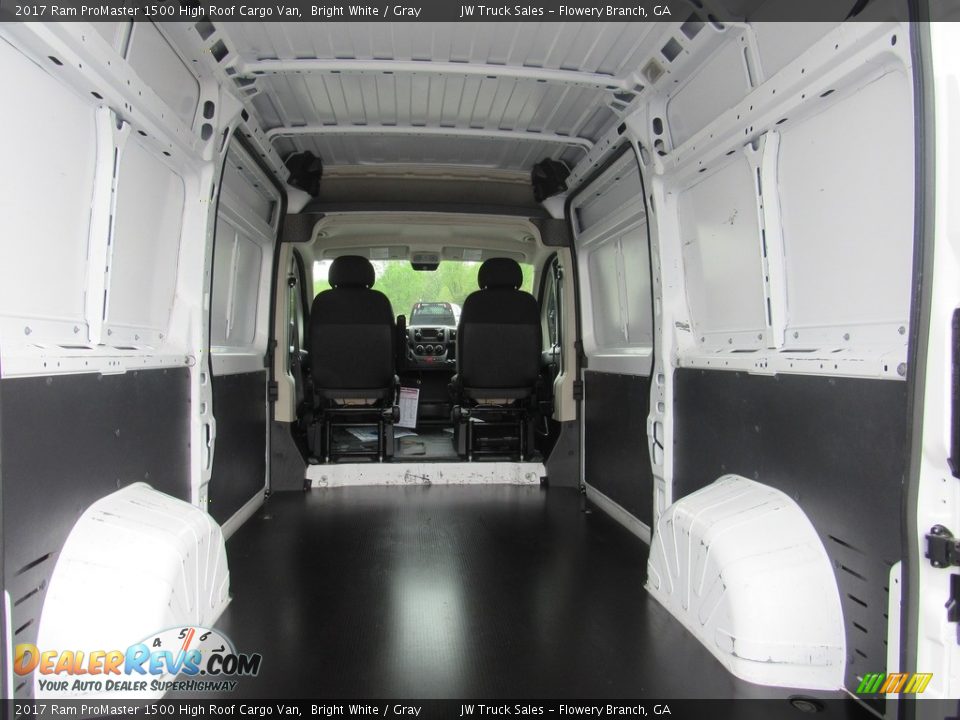 2017 Ram ProMaster 1500 High Roof Cargo Van Bright White / Gray Photo #12