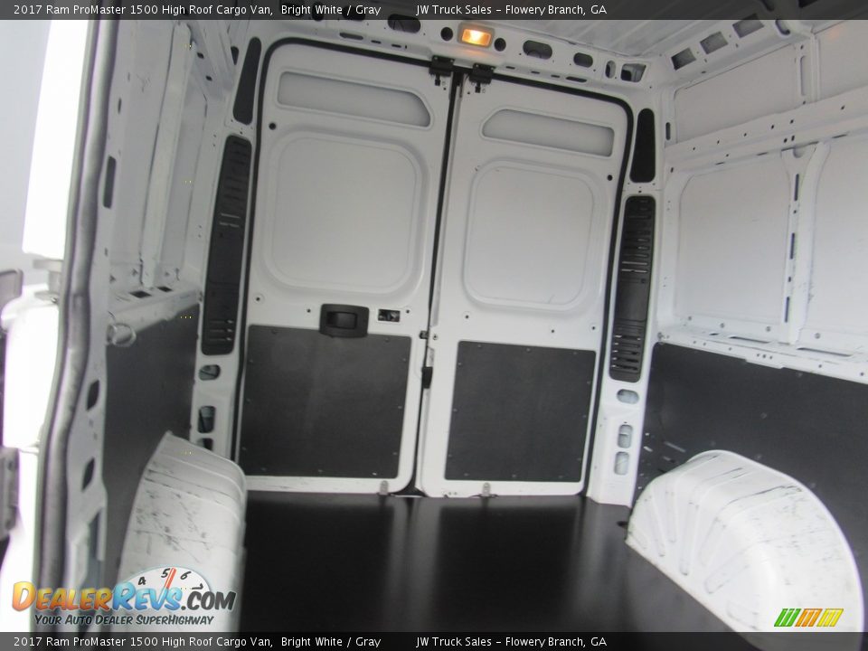 2017 Ram ProMaster 1500 High Roof Cargo Van Bright White / Gray Photo #15