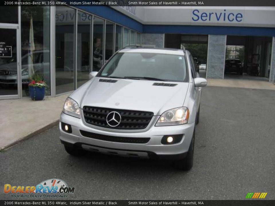 2006 Mercedes-Benz ML 350 4Matic Iridium Silver Metallic / Black Photo #1
