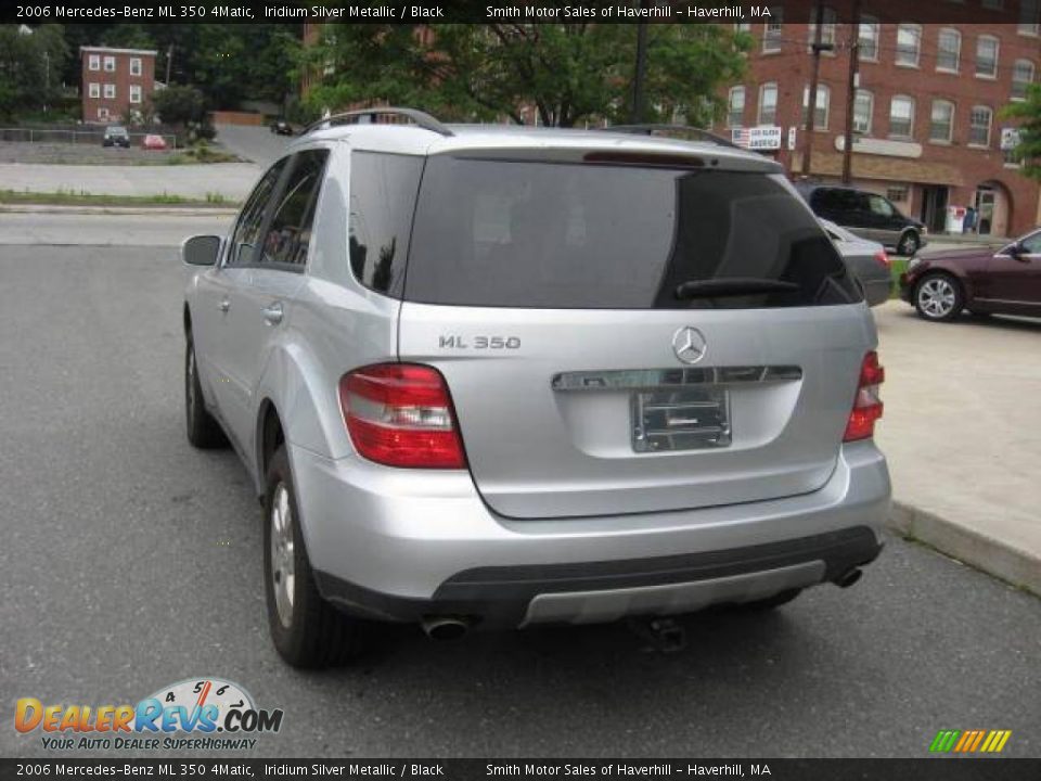 2006 Mercedes-Benz ML 350 4Matic Iridium Silver Metallic / Black Photo #2