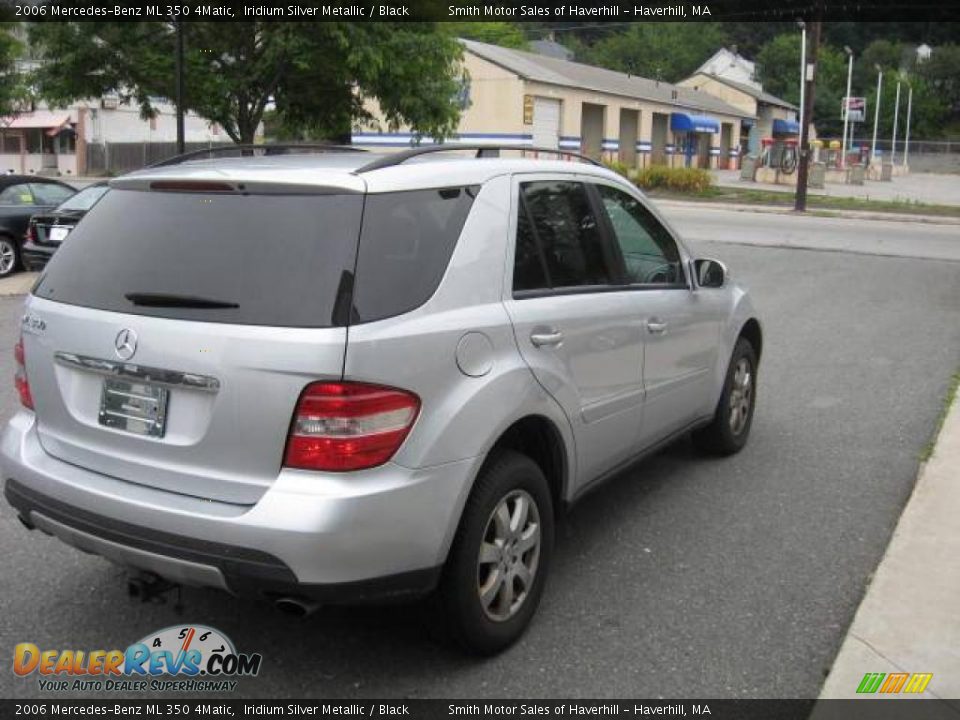 2006 Mercedes-Benz ML 350 4Matic Iridium Silver Metallic / Black Photo #3