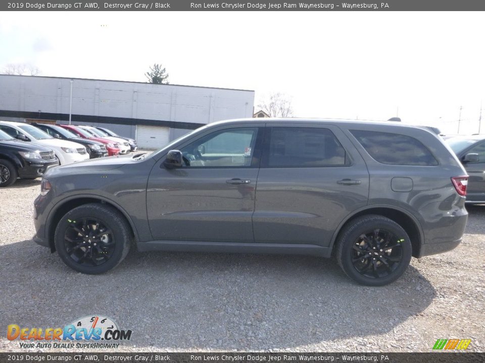 2019 Dodge Durango GT AWD Destroyer Gray / Black Photo #2
