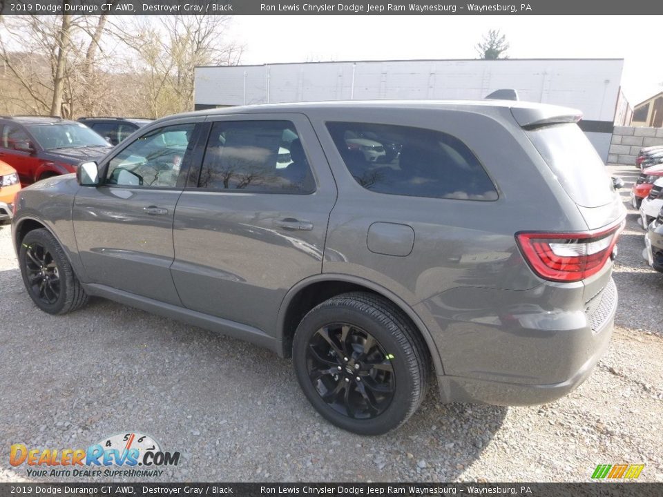 2019 Dodge Durango GT AWD Destroyer Gray / Black Photo #3