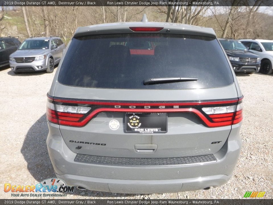 2019 Dodge Durango GT AWD Destroyer Gray / Black Photo #4