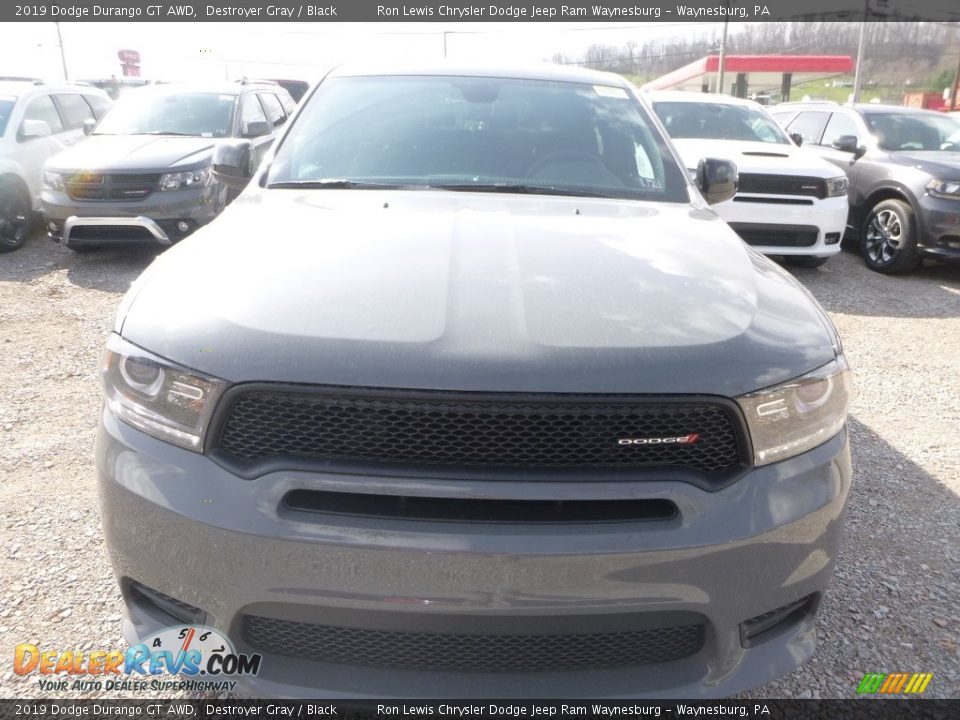 2019 Dodge Durango GT AWD Destroyer Gray / Black Photo #8
