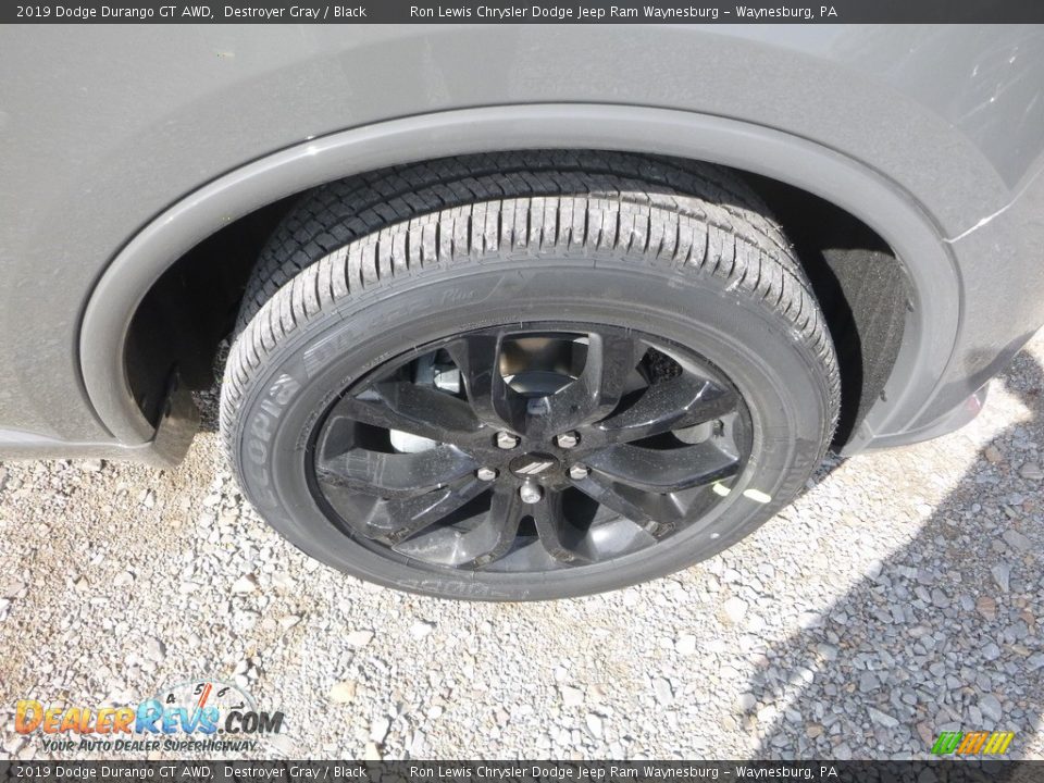 2019 Dodge Durango GT AWD Destroyer Gray / Black Photo #9