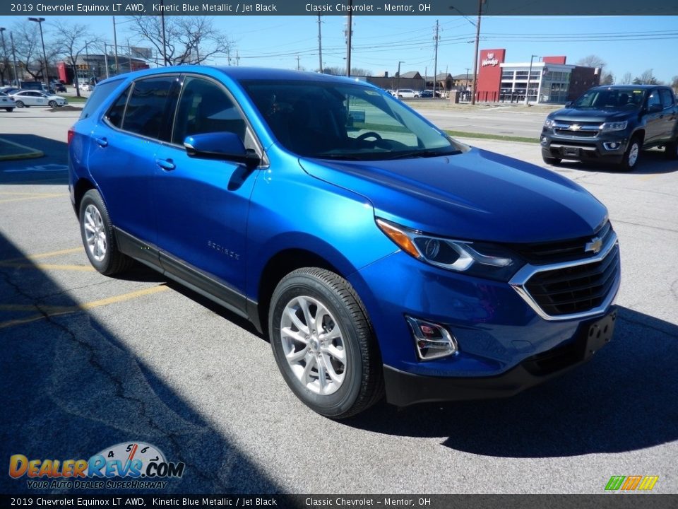 2019 Chevrolet Equinox LT AWD Kinetic Blue Metallic / Jet Black Photo #3