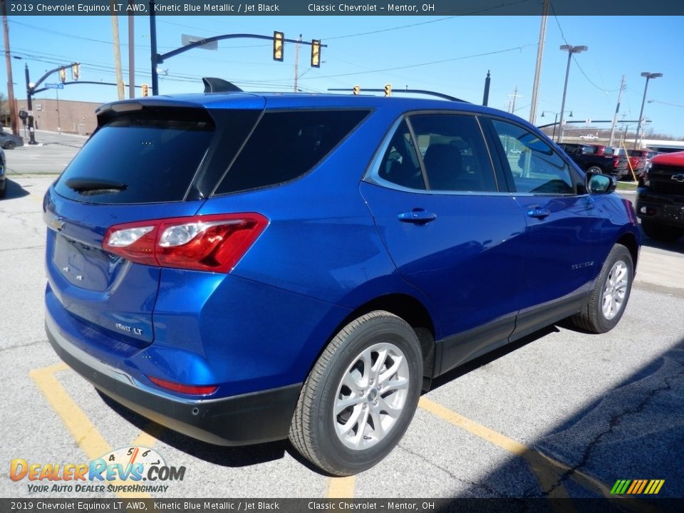 2019 Chevrolet Equinox LT AWD Kinetic Blue Metallic / Jet Black Photo #4