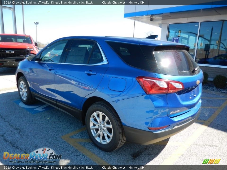 2019 Chevrolet Equinox LT AWD Kinetic Blue Metallic / Jet Black Photo #5