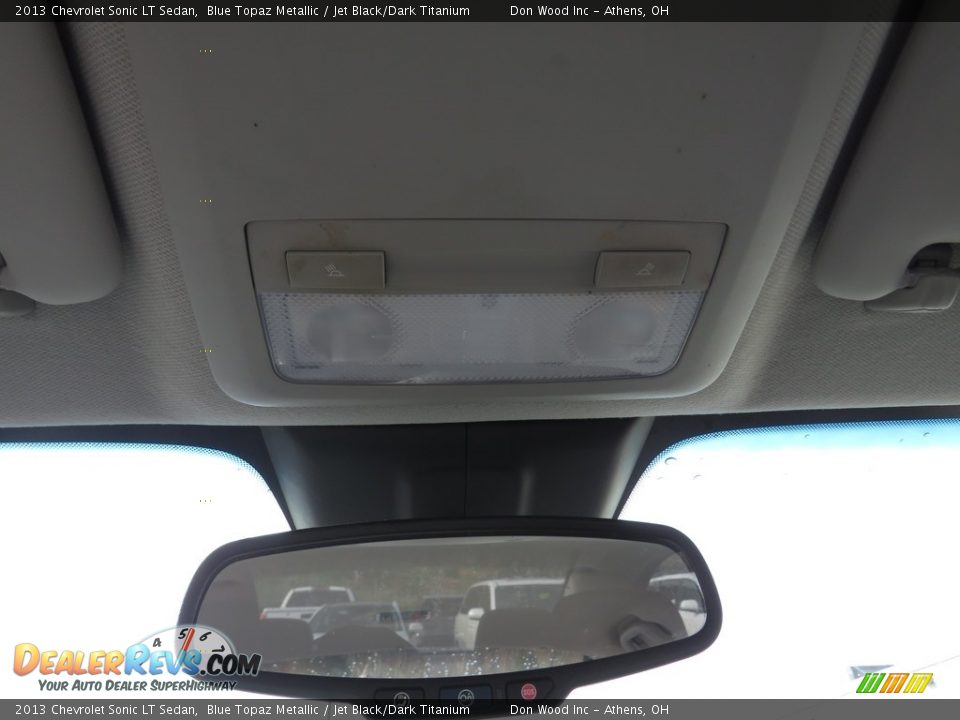 2013 Chevrolet Sonic LT Sedan Blue Topaz Metallic / Jet Black/Dark Titanium Photo #8