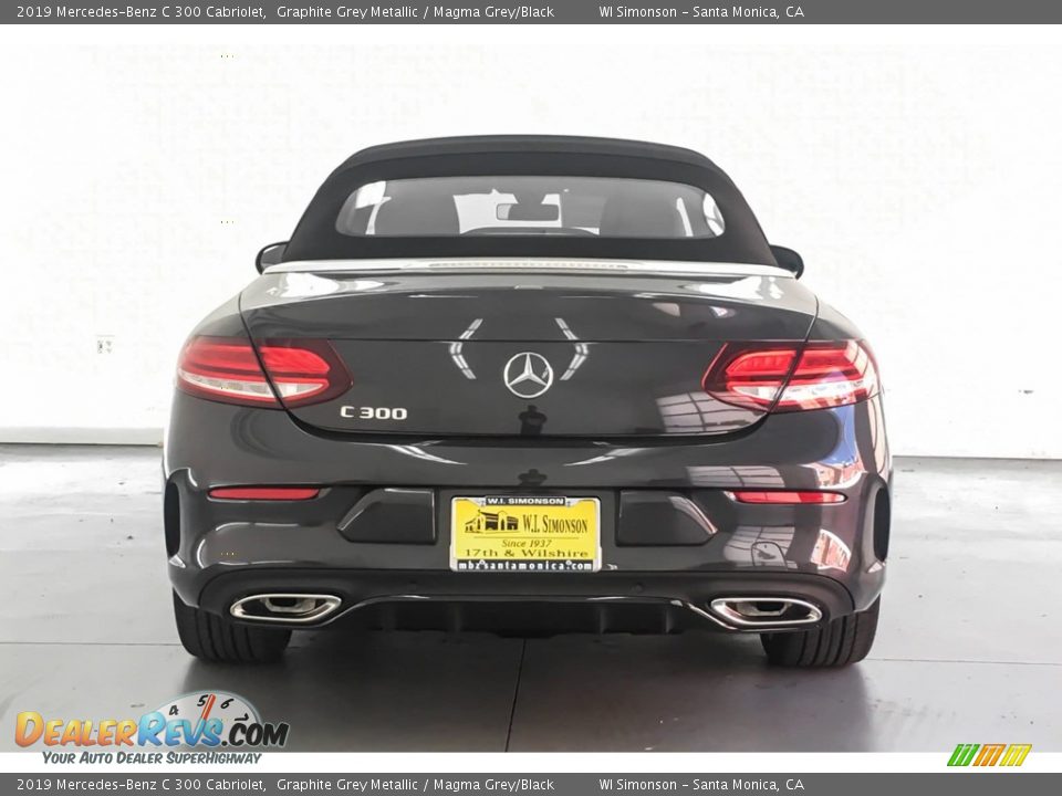 2019 Mercedes-Benz C 300 Cabriolet Graphite Grey Metallic / Magma Grey/Black Photo #3