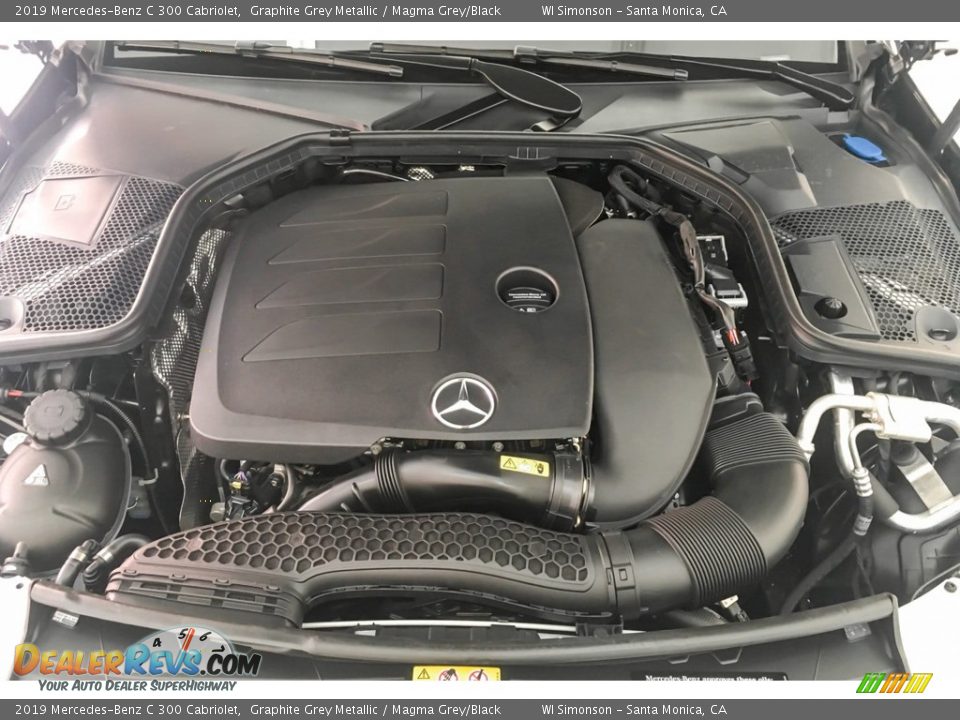 2019 Mercedes-Benz C 300 Cabriolet Graphite Grey Metallic / Magma Grey/Black Photo #8