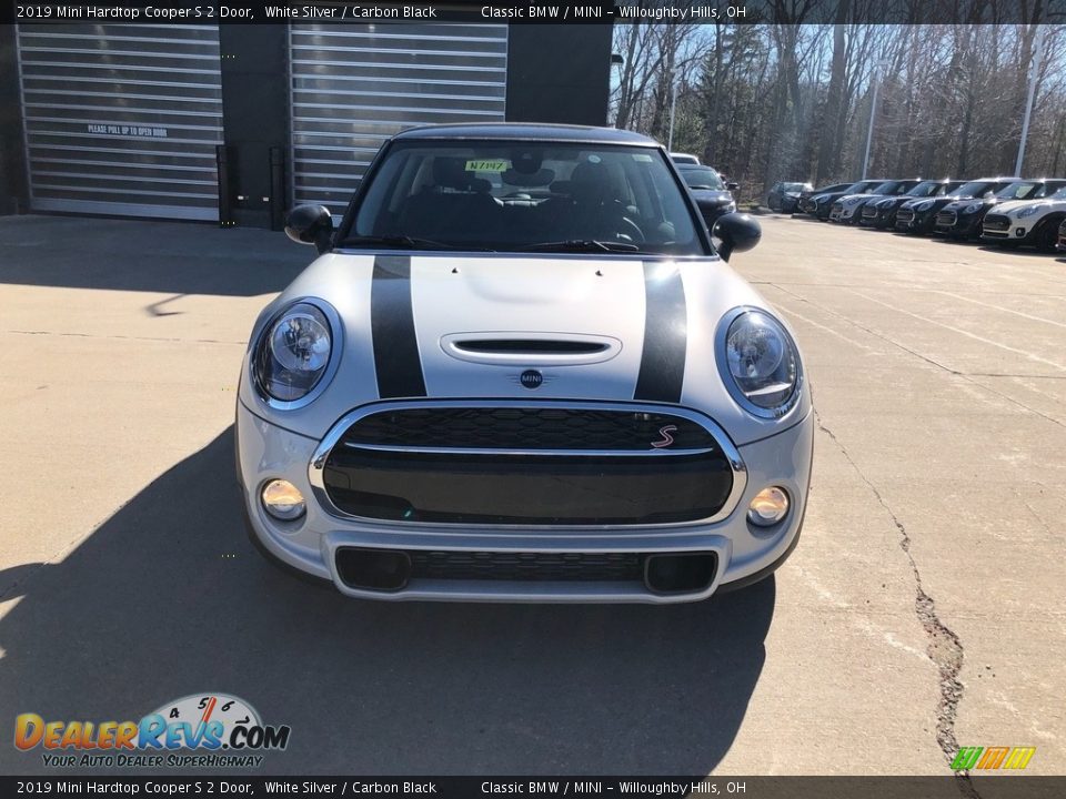 2019 Mini Hardtop Cooper S 2 Door White Silver / Carbon Black Photo #5