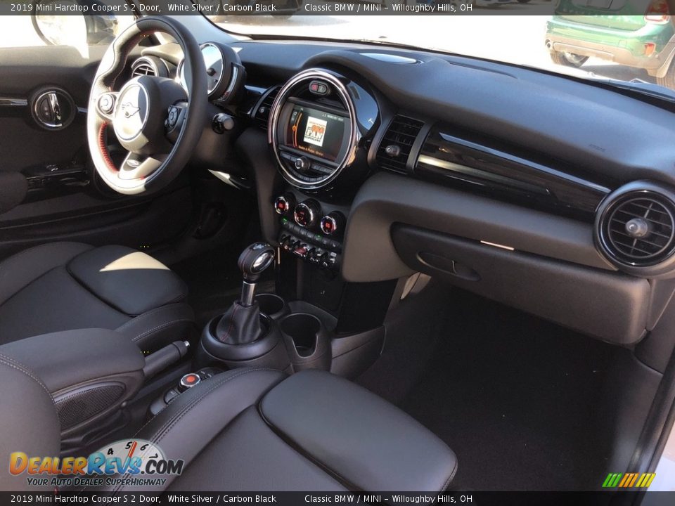 2019 Mini Hardtop Cooper S 2 Door White Silver / Carbon Black Photo #6