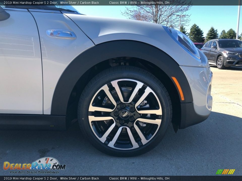 2019 Mini Hardtop Cooper S 2 Door White Silver / Carbon Black Photo #9