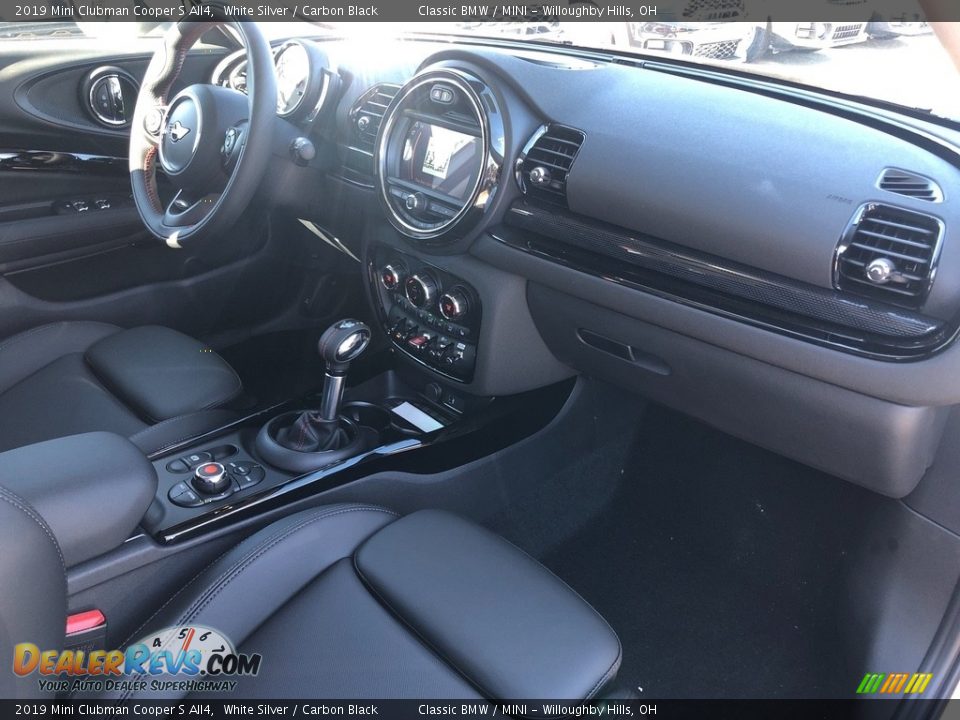 2019 Mini Clubman Cooper S All4 White Silver / Carbon Black Photo #6