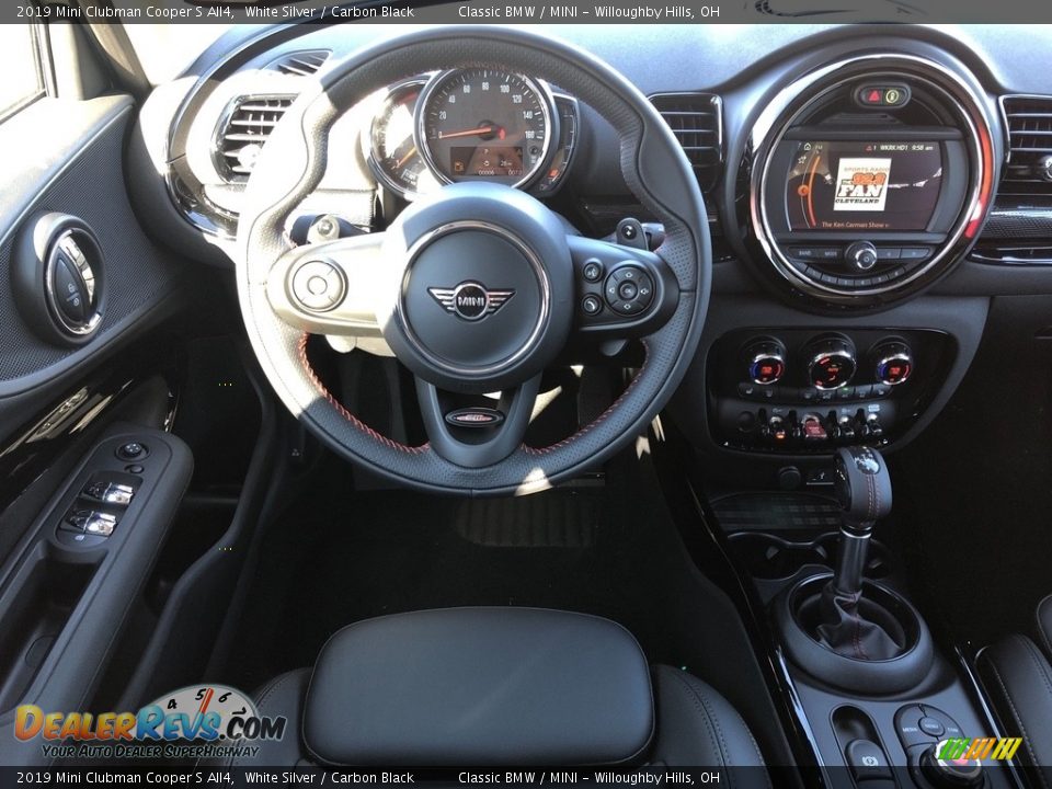 2019 Mini Clubman Cooper S All4 White Silver / Carbon Black Photo #7
