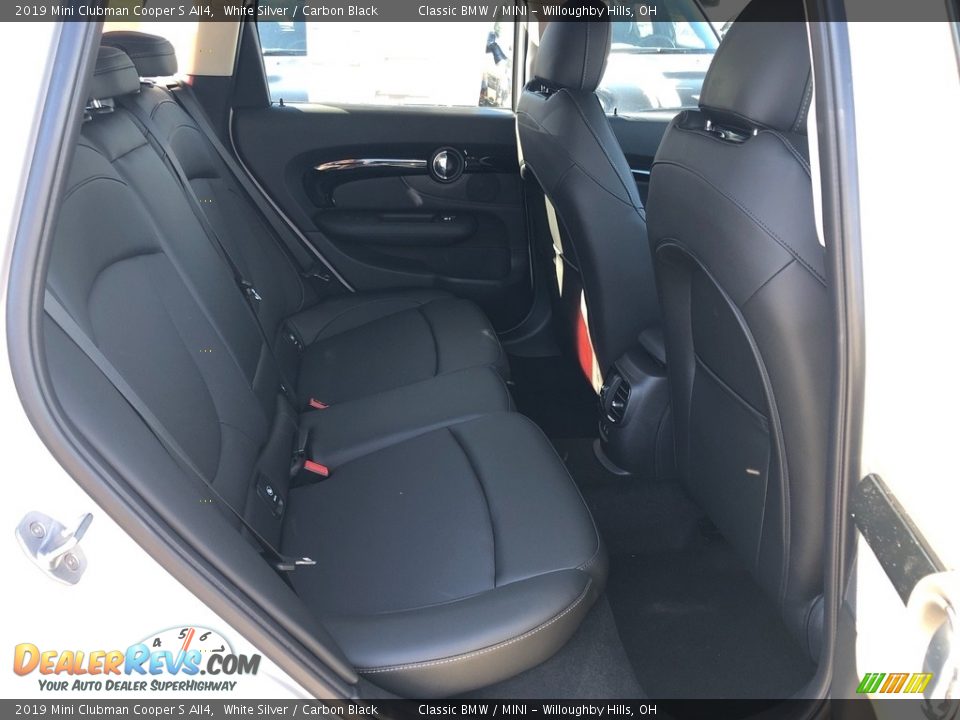 2019 Mini Clubman Cooper S All4 White Silver / Carbon Black Photo #8