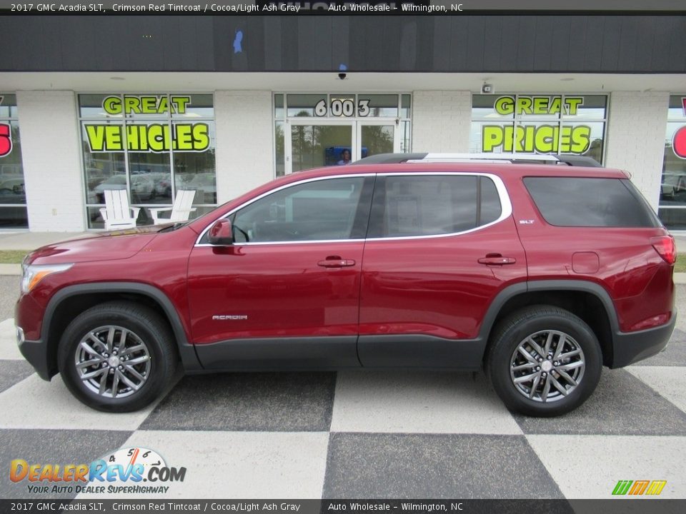 2017 GMC Acadia SLT Crimson Red Tintcoat / Cocoa/Light Ash Gray Photo #1