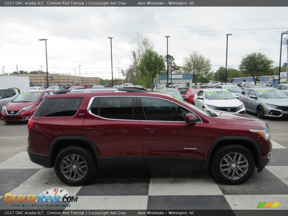 2017 GMC Acadia SLT Crimson Red Tintcoat / Cocoa/Light Ash Gray Photo #3