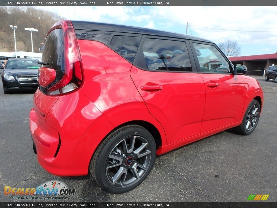 Inferno Red 2020 Kia Soul GT-Line Photo #2