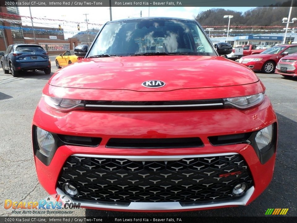 Inferno Red 2020 Kia Soul GT-Line Photo #8