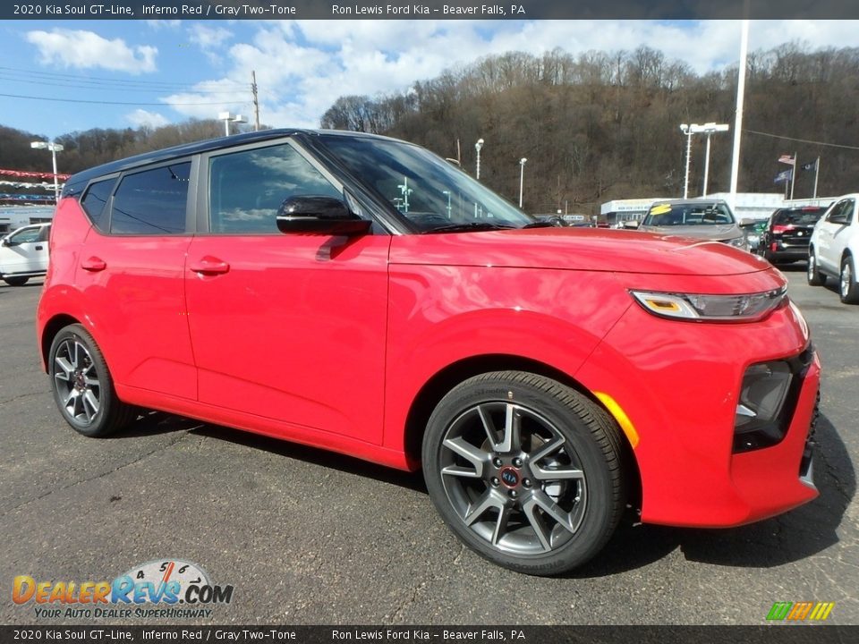 Inferno Red 2020 Kia Soul GT-Line Photo #9
