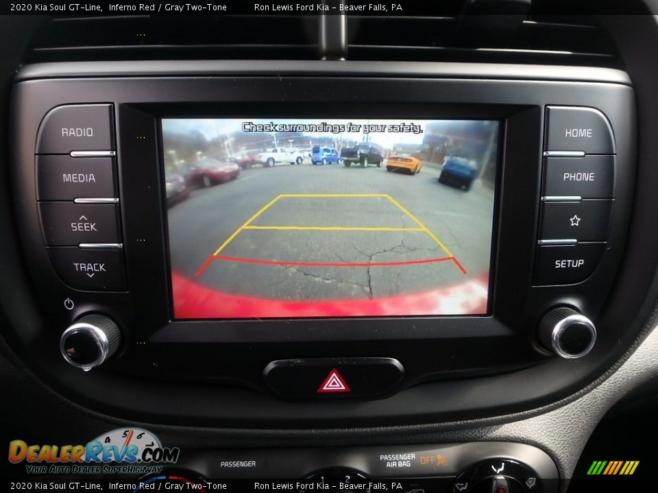 2020 Kia Soul GT-Line Inferno Red / Gray Two-Tone Photo #19