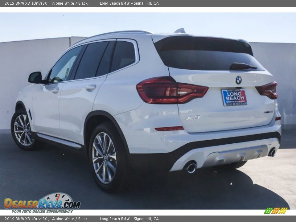 2019 BMW X3 sDrive30i Alpine White / Black Photo #2