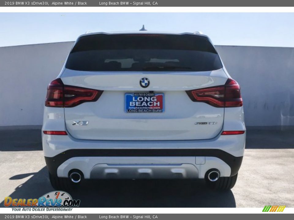 2019 BMW X3 sDrive30i Alpine White / Black Photo #3