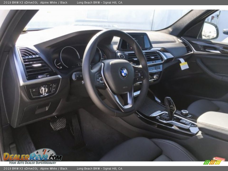 2019 BMW X3 sDrive30i Alpine White / Black Photo #4