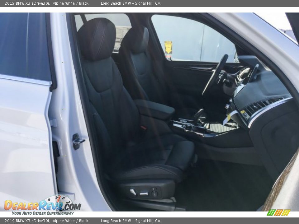 2019 BMW X3 sDrive30i Alpine White / Black Photo #5