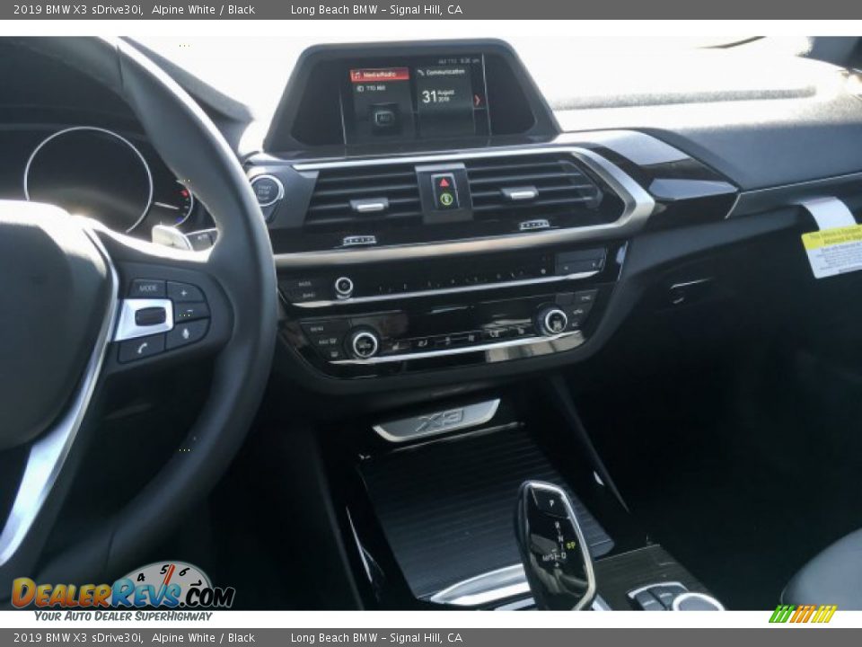 2019 BMW X3 sDrive30i Alpine White / Black Photo #6