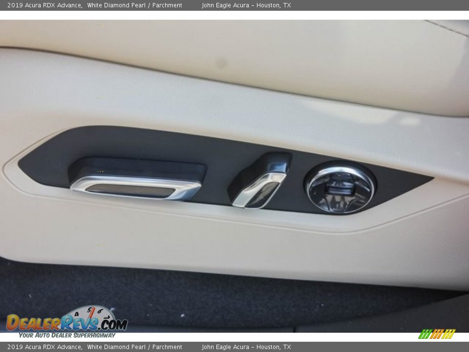 2019 Acura RDX Advance White Diamond Pearl / Parchment Photo #15