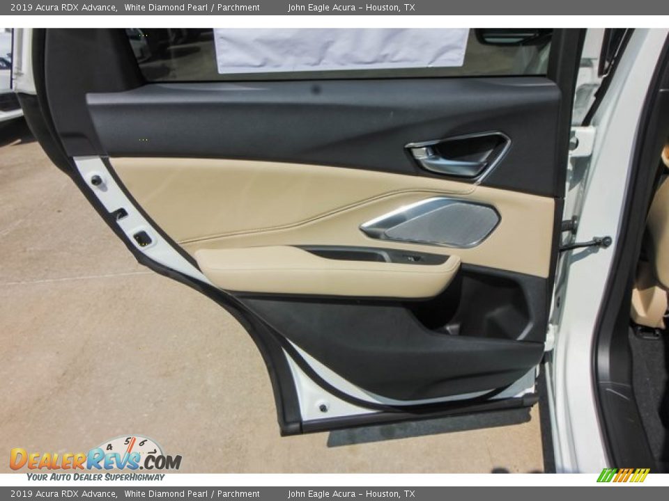 2019 Acura RDX Advance White Diamond Pearl / Parchment Photo #18