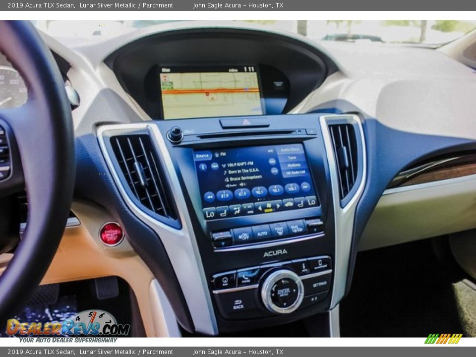 2019 Acura TLX Sedan Lunar Silver Metallic / Parchment Photo #32