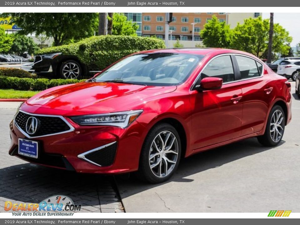 2019 Acura ILX Technology Performance Red Pearl / Ebony Photo #3
