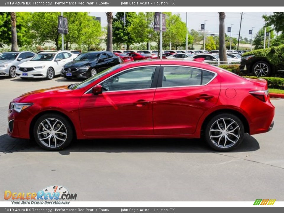 2019 Acura ILX Technology Performance Red Pearl / Ebony Photo #4
