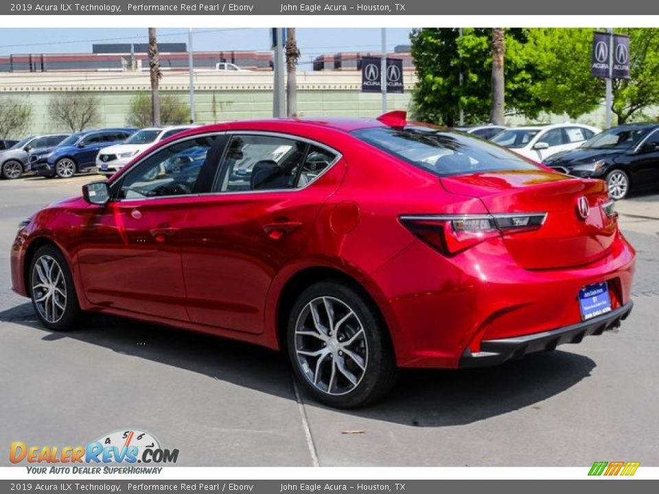 2019 Acura ILX Technology Performance Red Pearl / Ebony Photo #5