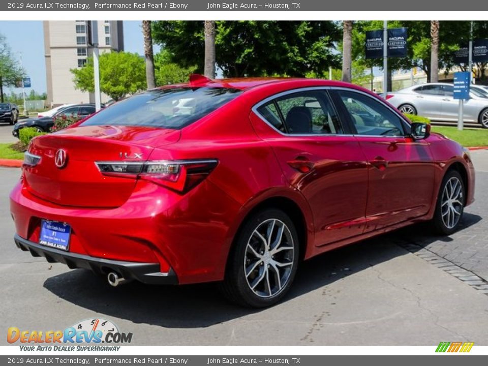 2019 Acura ILX Technology Performance Red Pearl / Ebony Photo #7