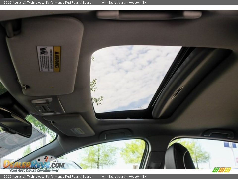2019 Acura ILX Technology Performance Red Pearl / Ebony Photo #14