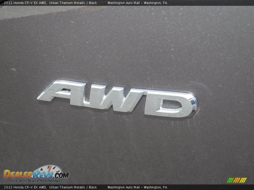 2013 Honda CR-V EX AWD Urban Titanium Metallic / Black Photo #10