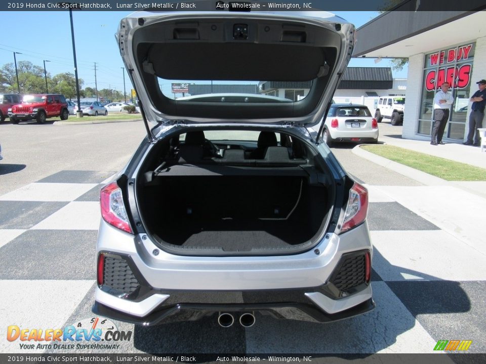 2019 Honda Civic Sport Hatchback Lunar Silver Metallic / Black Photo #5