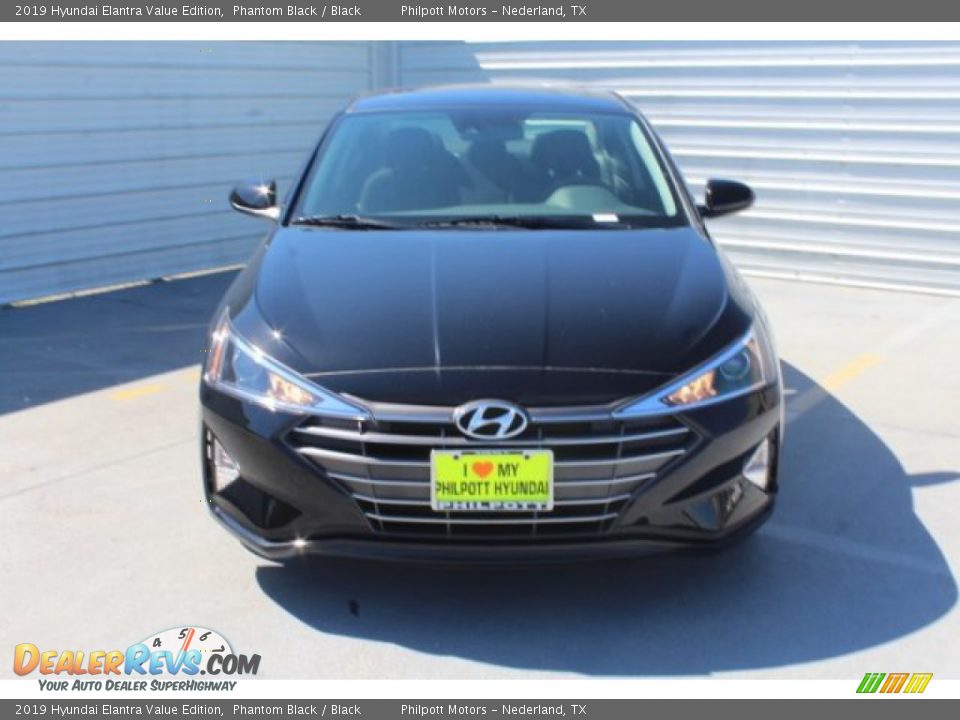 2019 Hyundai Elantra Value Edition Phantom Black / Black Photo #3