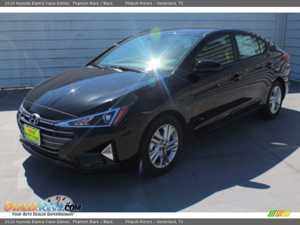 2019 Hyundai Elantra Value Edition Phantom Black / Black Photo #4
