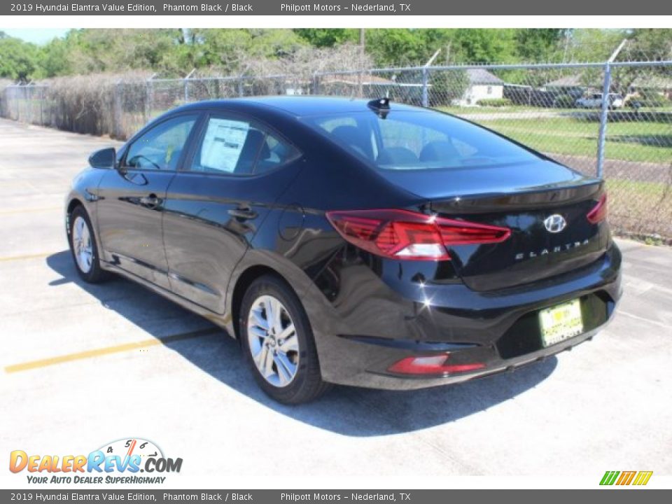 2019 Hyundai Elantra Value Edition Phantom Black / Black Photo #6