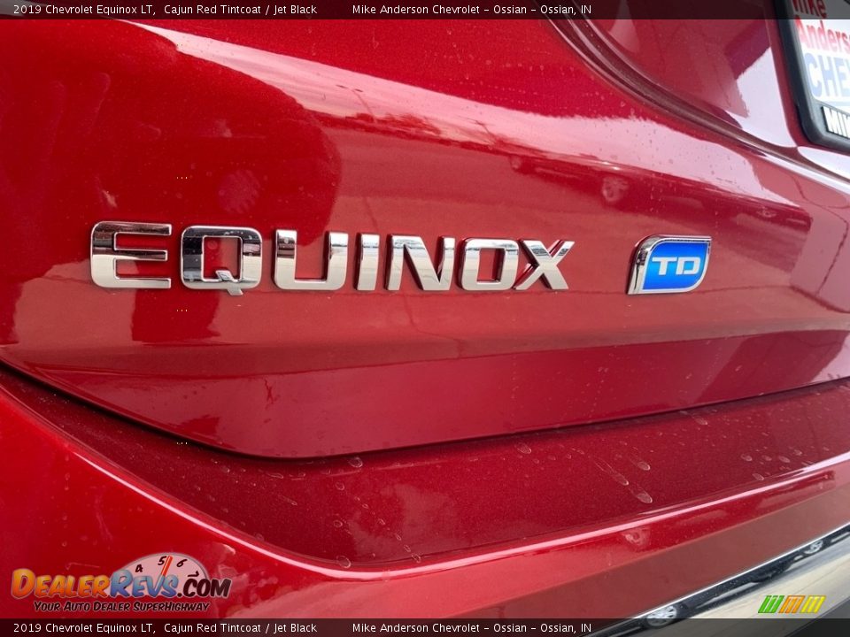 2019 Chevrolet Equinox LT Cajun Red Tintcoat / Jet Black Photo #8